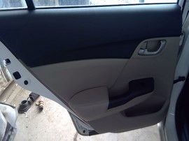 2014 HONDA CIVIC, WHITE,  1.8L, AT,  A25187